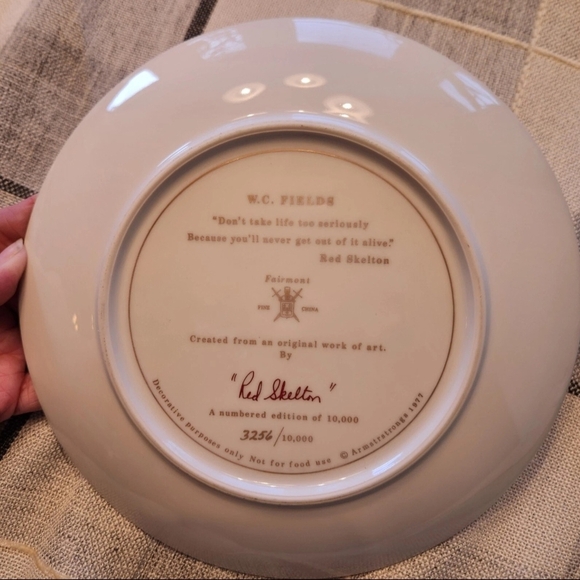 Red Skelton Colectible Clown Decrotive Plate Set. - Picture 4 of 5